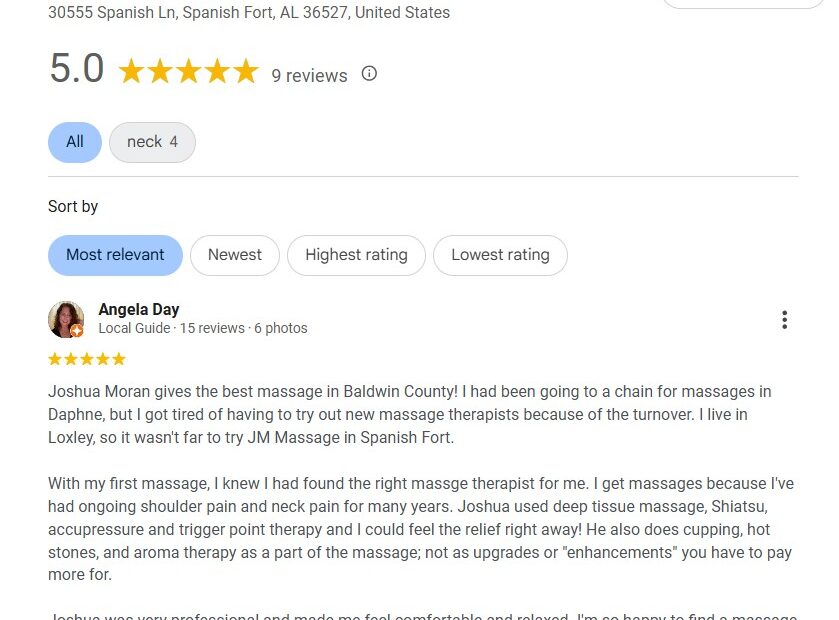 Best Massage In Baldwin Coutny